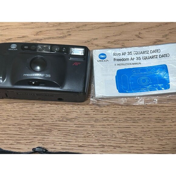 Minolta Freedom AF 35 Compact Point and Shoot 35mm Film Camera - Picture 1 of 8